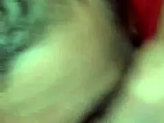 A horny milf gets a bucket of spunk from her buddy
