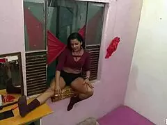 Danny’s hot Mom and teenager girlfriend screwing live on camera