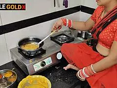 In this Indian MILF fuck scene she is enjoying the Diwali night by fucking with big cock