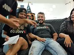 Mature lesson Latino Pornstar Taissa Winkler rubbing with Dani de Forro Leo Fernandez intimate meeting