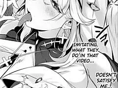 Hot anime mom’s pussy gets filled with creampie