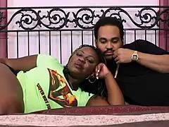 Poizon Ivy giving it her all to a rich man in bed
