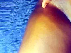 A curvaceous mature woman gets a creampie from a man with a big stern