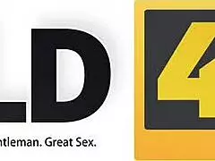 Hot sexual intercourse provoking romantic moments after taking a bath with threesome women of advanced age