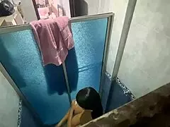 Watch My Stepmother Showering In The Bath?