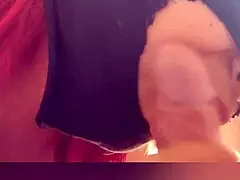 Giving a blowjob to an amateur and gulping down cum: milf mature