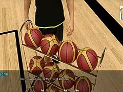 Hurt again! John’s training accident with beautiful milf mommy