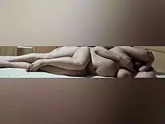 MILF enjoys black cock at home
