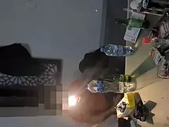 Teen porn MILF friend and husband friend with strip tease