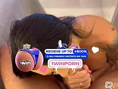 Tattooed muscle dude and sultry mom to be fuck without protection