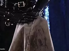 Arya Grander’s latex fantasy materializes in erotic video
