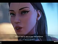 Sexy adventure with a sluty woman acting like she wants to get back
