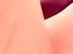 Fingered her asshole to orgasm