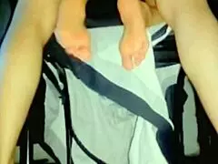 At home alone, one of my neighbors awakens me to an incredibly perverted screwing with a surprise dildo and squirting climax