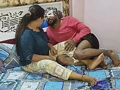 Beautiful Indian milf banging her uncle’s grown up dick in high quality anal fuck movie