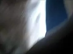 Black girl and white guy couple having unprotected group chat while both are being fucked on camera at Kats Playhouse
