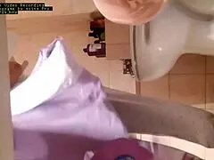Lesbian sex with mature women with huge tits and undeveloped bush