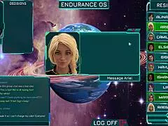 In isolation – how astronauts interact with anime beauties