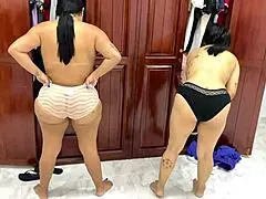 Amateur step sisters in style challenge