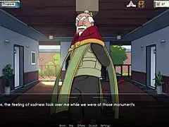 Perverted trainer Dinaki gets horny in Naruto hentai video
