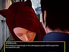 Real life milf with small natural breasts and red hair as shown in a homemade movie