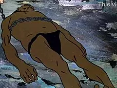 Feral instincts in cartoon series