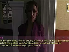 Next up is a video of a blonde MILF and her stepson in a homemade lingerie game