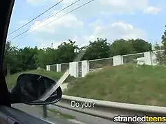 Stranded teenagers and a crazy MILF video clip, HD