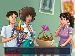 The Artistic journey with a mature sex appeal woman in summer school