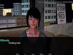 Cartoonish simple porn with a hot milf and her new husband and step daughters