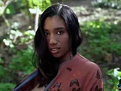 Playboy video with a mature ebony mom, with natural big boobs