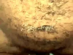 A mature lady of Ebony descent with OK shaped pussy lips getting fucked by a Big Black cock