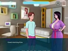 My stepmom and best friend’s mom jerk each other in Sex Note Cap 8