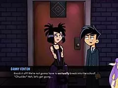 About the sexy experience of Danny Phantom with Amity Park’s mommy