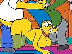 Marge Sinpsom's naughty neighborhood drive