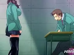 Naughty anime sex with spicy belumked MILF and humongous black cock