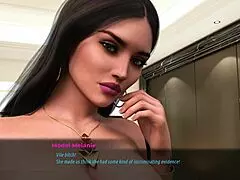 The lesbian sex scene where Monica and Melanie both suck each other’s orgasming vulvas and intense passionate kiss on Victoria’s big ass