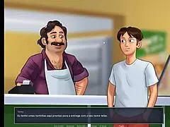 Summer heat: Steamy scenes with Debbie and Diane in milk sales