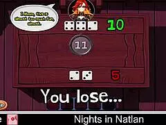 Animated video game with erotic content
