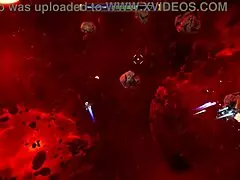 Big tits MILF gets a good blowjob in Subverse game