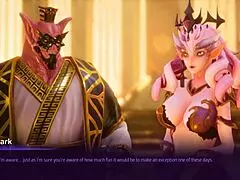Subverse - part 4: Big tits and mature MILFs in anime game
