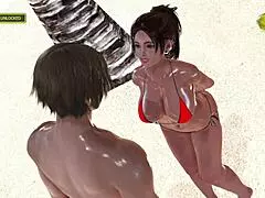 Huge tits and a monster cock in Max's life