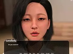 3D game of hot landlady seduction