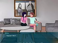 Hentai game with big tits and monster cock lovers