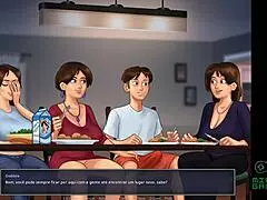 MILF Brigando pela minha pica em Summer Saga Ep 44
