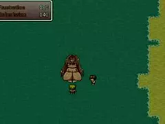 Big cock penetrates wet pussy in Sana v1.5 game