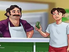 Let’s play the visual novel Summertime Saga with an animeold theme