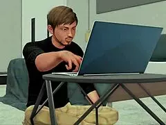 Hentai game with MILFs and big tits, nice outfit