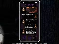 Big tits bouncing while playing a hentai game called the race of life