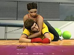 MILF and big tits 3D game